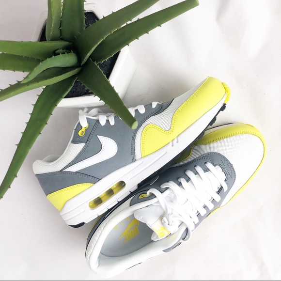 Nike Other - Nike air max 1 essential cool grey yellow